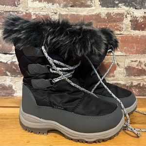 Fur-Trim Snow Boots